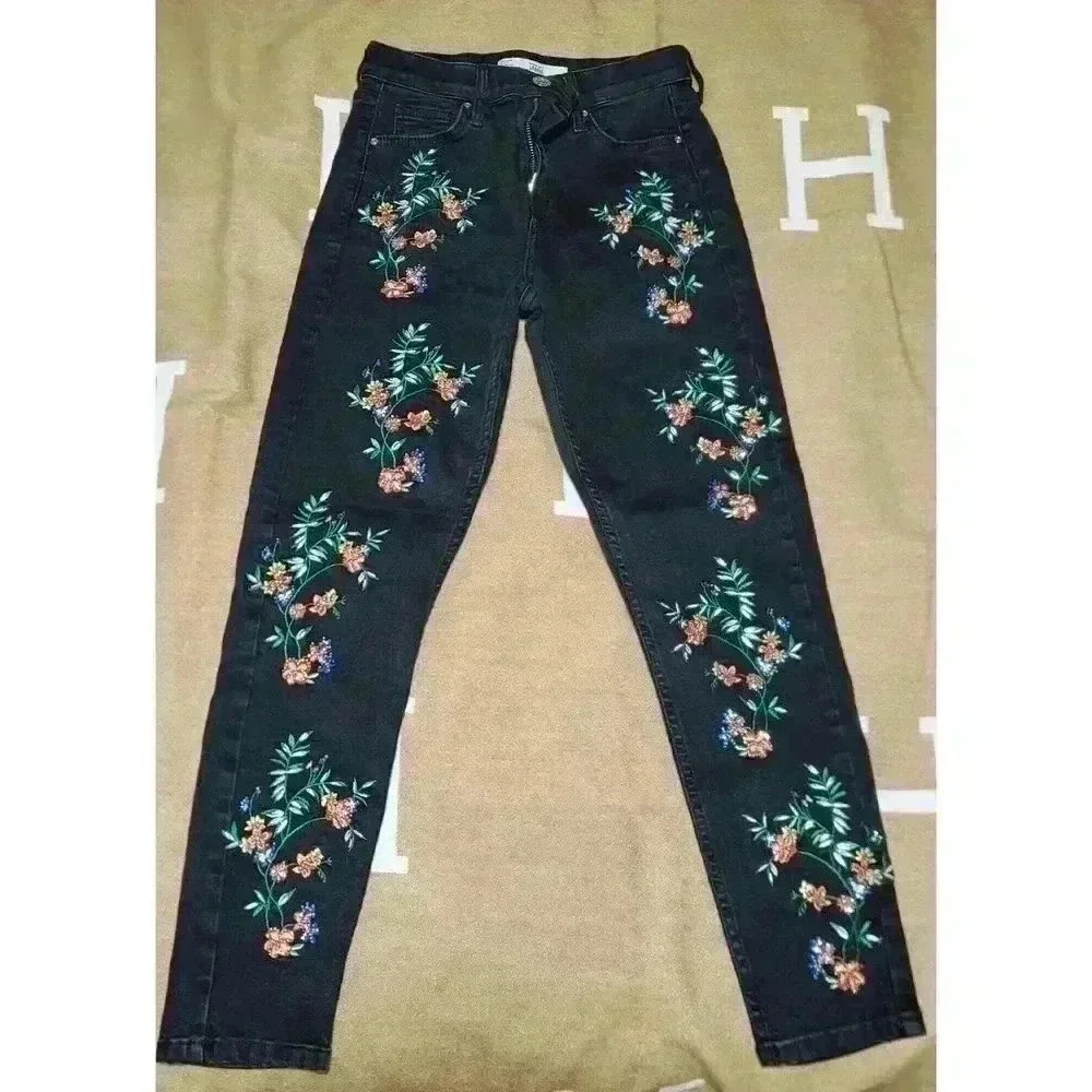 Topshop Jamie Moto Jeans W26